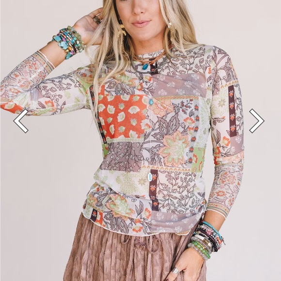 Three Bird Nest Tops - Three Bird Nest NWT Perfect Match Layering Top Sz M